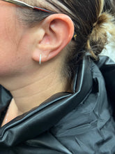 18ct White Gold Diamond Earring Huggies 0.20ct - BARRETT JEWELLERY