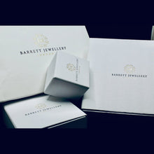 9ct Solid Gold Adjustable Artisan Disc Necklace-BARRETT JEWELLERY