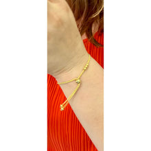 9ct Gold Pull String Friendship Bracelet - BARRETT JEWELLERY