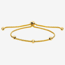9ct Gold Pull String Friendship Bracelet - BARRETT JEWELLERY