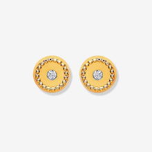 6mm Elegant Stud Earrings in 9ct Yellow Gold -BARRETT JEWELLERY