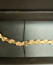 9ct Gold Solid Rope Bracelet 5.0MM - BARRETT JEWELLERY