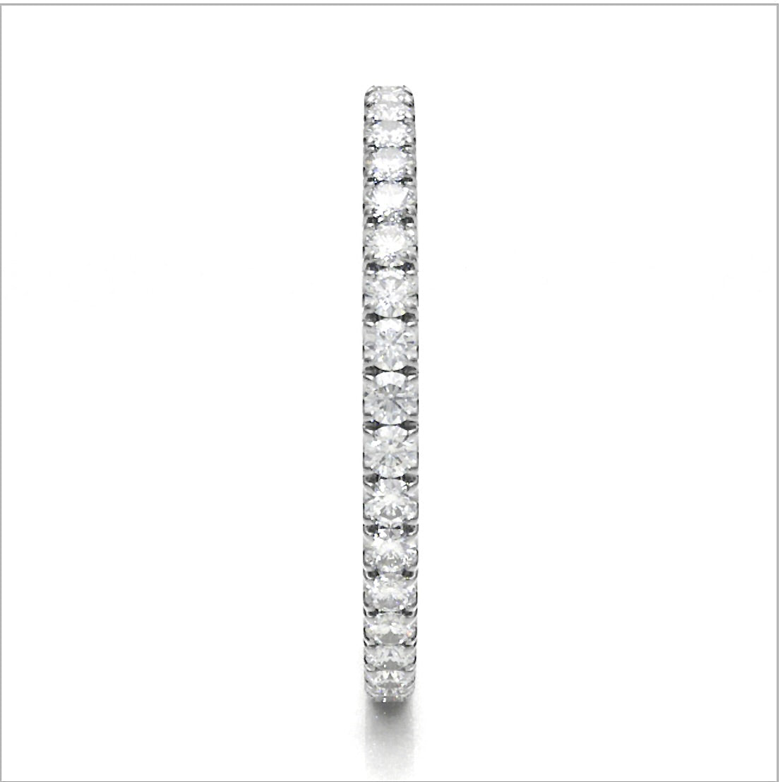 18ct White Gold Full Eternity Diamond Ring 1.00ct- BARRETT JEWELLERY