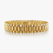 9ct Gold Ladies/ Babys Watch Strap Style Bracelet -BARRETT JEWELLERY