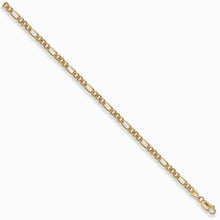 9ct Gold Figaro Necklace 3.8mm- BARRETT JEWELLERY