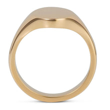 9ct Gold Medium Oval Signet Ring- BARRETT JEWELLERY