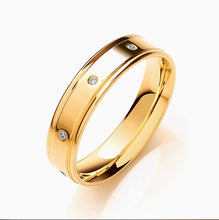 18ct Gold Diamond Set 5mm Flat Court Wedding 0.10ct Band-BARRETT JEWELLERY