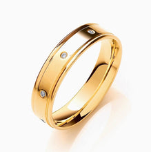 18ct Gold Diamond Set 5mm Flat Court Wedding 0.10ct Band-BARRETT JEWELLERY