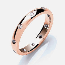 9ct Gold 0.20ctw 10st Brilliant Cut Diamond Set 3mm Court Wedding Band - BARRETT JEWELLERY