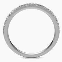 Platinum 950 Half Eternity Diamond Ring 0.15ct- BARRETT JEWELLERY