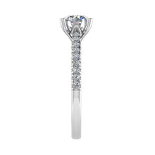 Platinum 950 Diamond Tulip Ring 0.50ct F/VSI Clarity -BARRETT JEWELLERY