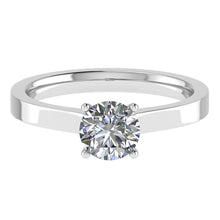 18ct White Gold Brilliant Cut Solitaire Diamond Ring 0.50ct- BARRETT JEWELLERY