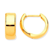 9ct Gold Huggie Earrings -BARRETT JEWELLERY