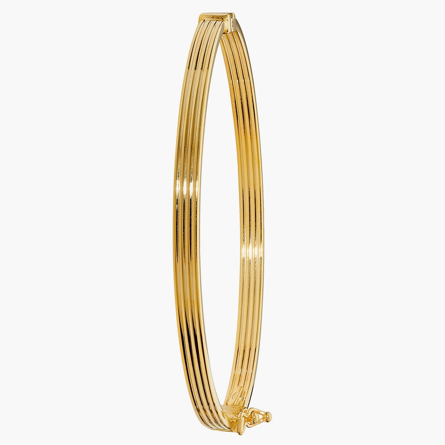 9ct Gold Hinged Bangle- BARRETT JEWLLERY