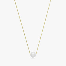9ct Gold Fresh Water Pearl Necklace-BARRETT JEWELLERY